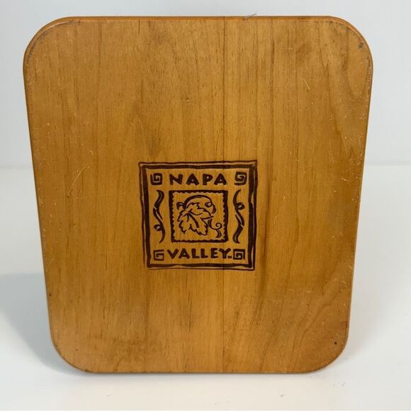 Vintage Napa Valley Box Co Wooden Adjustable Rack Tabletop Bookshelf - Picture 2 of 8